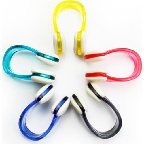 C127 Childrens adult high-quality silicone nose clip soft and comfortable without traces Swimming nose clip