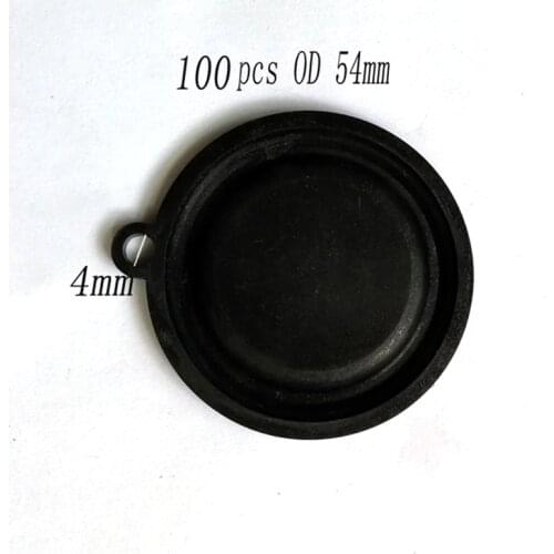 100 PCS OD 54mm Gas Water Heater Pressure Diaphragm Accessories Water Gas Linkage Valve Water Film Tympanic Membrane