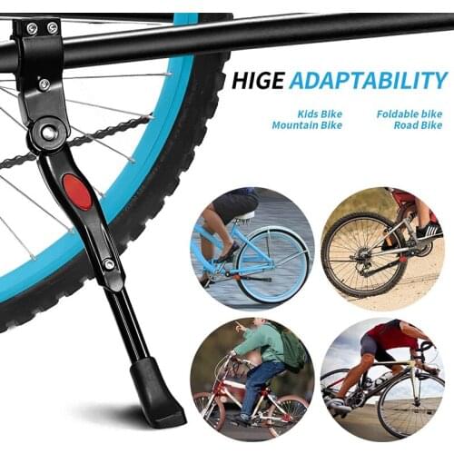 22-27" Bicycle Leg Holder Kickstand Parking Rack Bike Support Side Kick Stand Foot Brace Holder Mountain Road Cycling Accessory