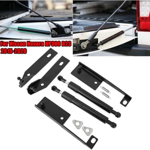 For Nissan Navara NP300 D23 2015 2016 2017 2018 2019 Rear Trunk Gate Strut Dampers Tailgate Tail Gate Gas Slow Down Shock Strut