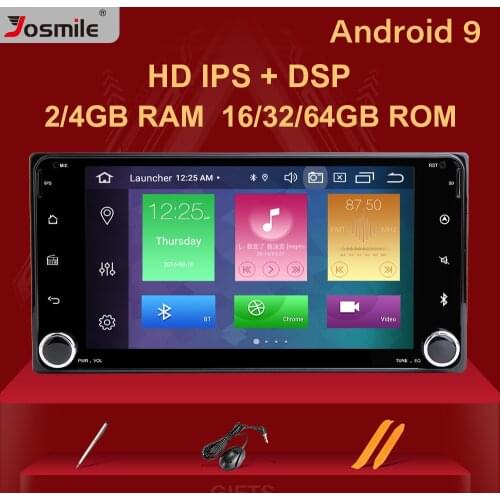 DSP 4G 2 din Android 10 Car Radio Multimedia For Toyota UniversalLand Cruiser 100 200 Prado 120 150 Rush RAV4 Corolla YarisHilux