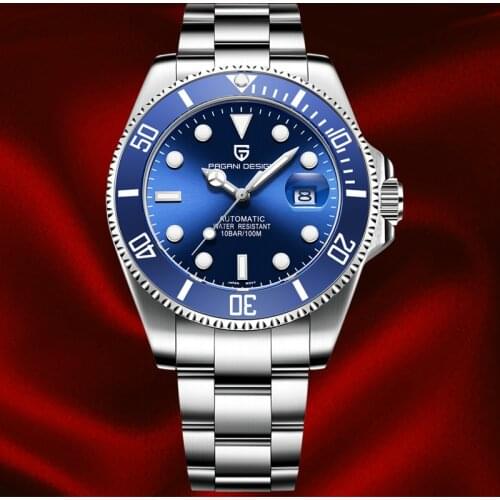 2020 Fashion Men Watches PAGANI DESIGN Brand Luxury Sapphire Waterproof Sports Automatic Mechanical Watch Relogio Masculino