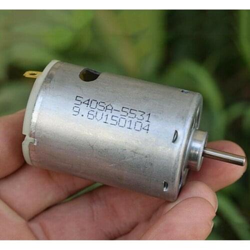 Large Torque Power Tool Motor Micro 540-5531 Electric Motor DC6V-12V 9.6V 1.8 A 27000RPM High Power High Speed for Garden Tools