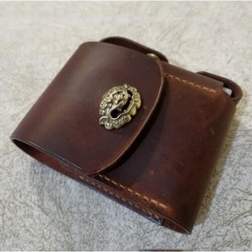 Herramientas para cuero leather craft template fabric cutter cigarette fire lighter case die cutter knife mould hand punch tool