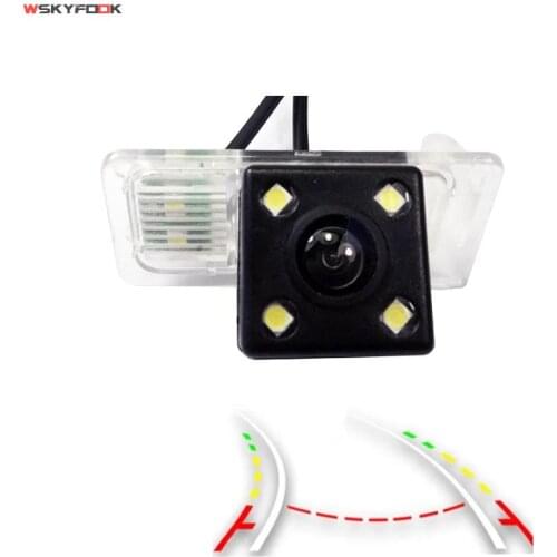 Dynamic Trajectory Tracks CCD Car Rear View Reverse Camera For Great Wall Haval F7X F7 2019 2020 Installed In License Plate Hole