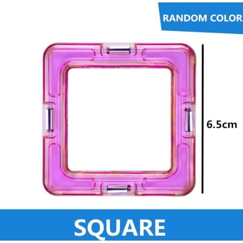 20Pcs/set Square Magnetic Toy Bricks 3D Magnetic Building Blocks Matched Toy Bricks Gift Quality Educational DIY Toys Kids