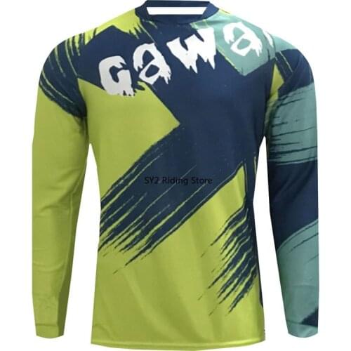 NEW CWF Downhill Racing Jersey Mountain Bike Motorcycle Cycling Jersey Crossmax Shirt Ciclismo Clothes for Men MTB MX T Shirt