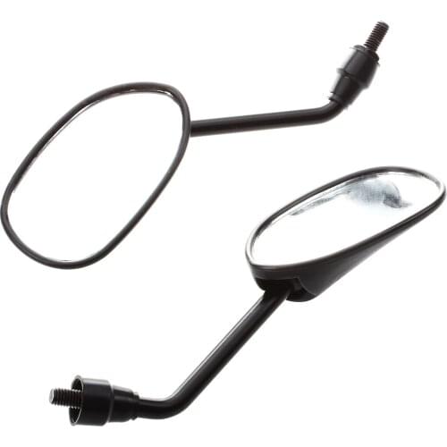 Pair Rear - view mirror for Motorcycle Scooter tread screw 8mm M8 adjustable rotation