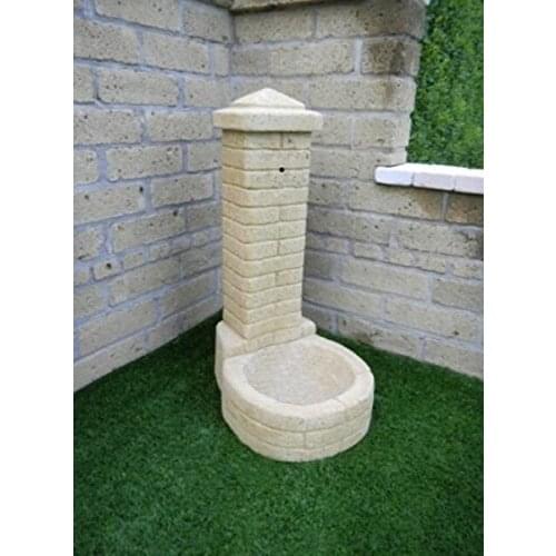 Drinking fountains garden ORLANDO CM50X60X105H Tuff