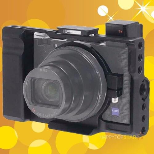 RX100M6 Cage Kit L Quick Release QR Plate Camera Bracket Hand Mount Grip For SONY RX100 VI Grip RX100VI 6