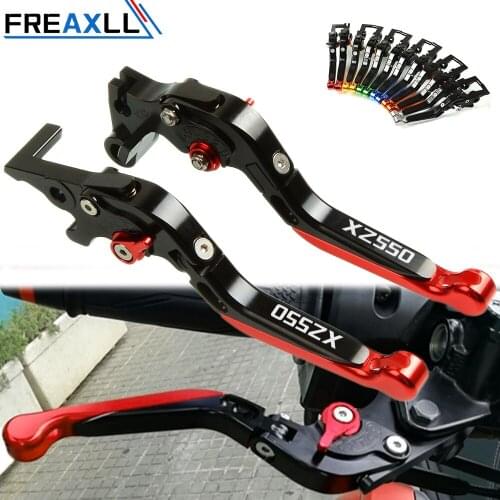For YAMAHA XZ550 XZ 550 1982-1986 Motorbike Handle Levers CNC Motorcycle Adjustable Folding Extendable Brake Clutch Levers