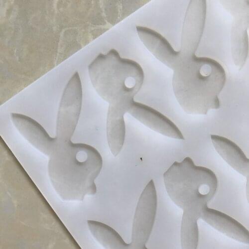 Rabbit Head Silicone Mould Cake Chocolate Cake Border Mold Baking Accessories Fondant Molds Cake Decorating Tools