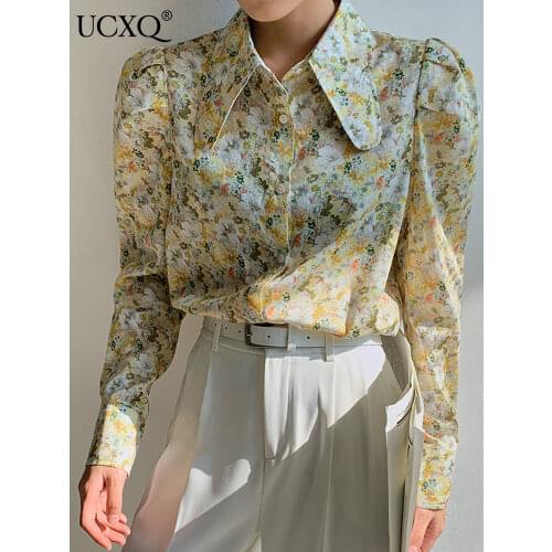 Женские черные рубашки UCXQ China At AliExpress