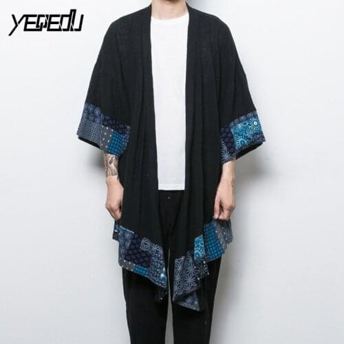 Yeqedu Men's Long Jackets