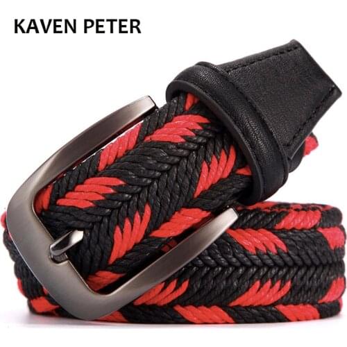 Designer Belt Women Fashion Mens Belts Braided Woven Unisex Belts No Elastic No Holes 100-160 Cm Long Waist 35-62 Inch