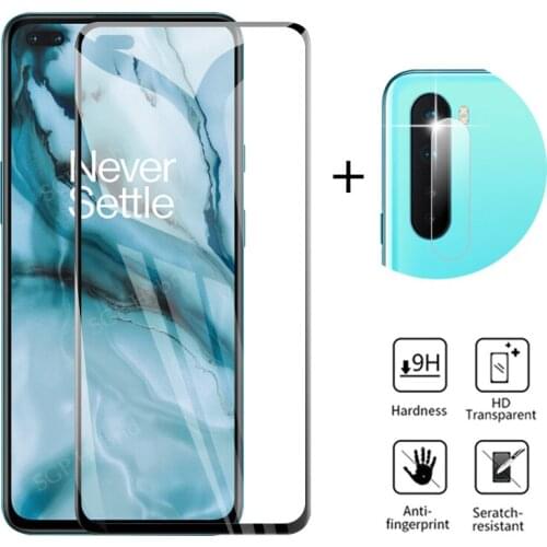 1-2PCS Safety Glass For OnePlus Nord / Z AC2001 Protective Tempered Glass For OnePlus 8 Nord 5G Camera Screen Protector Glass