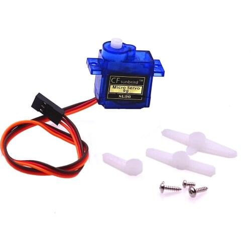 1PCS Blue Rc Mini Micro Servo 9g SG90 for RC 250 450 Helicopter Airplane Car Boat Dropshipping