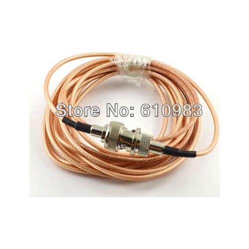 10 pieces BNC Extension cable BNC male plug to BNC female Jack connector adapter pigtail cable RG316 3M