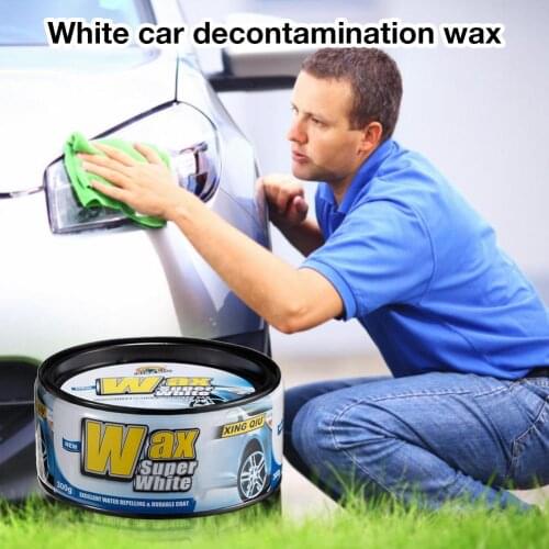 2021 White Auto Care Crystal Plating Water Resistant Paint Surface Coating Wax Coating Car Wax Crystal Solid Wax Resin