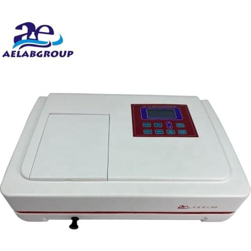 AELAB ISO CE Cheap Price Of Digital Single Beam LED UV VIS Spectrophotometer Price