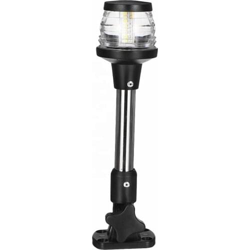 Navigation Anchor Lights All Round 360 Degree Boat Navigation Lights White LED 12-24VDC for Fishing Boat Yacht Pontoon