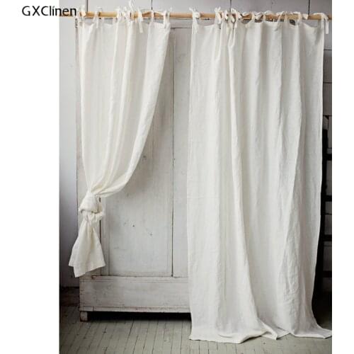 GXClinen Blackout Curtains On The Windows