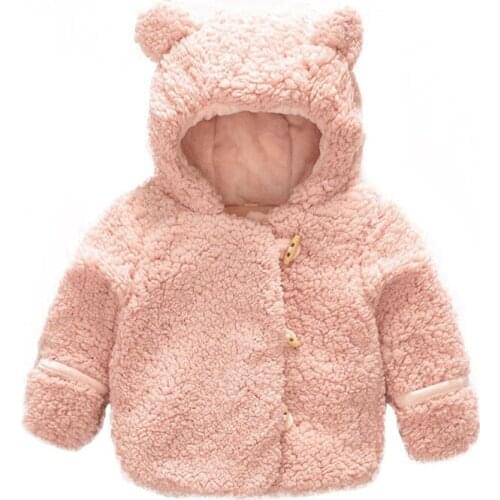 Infant baby boys Jackets For Girls and boys coat Kids Outerwear Baby Rompers Baby Snowsuit Infant Boy Girl Cartoon One-piece