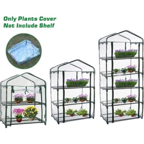 Mini Greenhouse Portable Waterproof Protective Cover UV Protection For Garden Plants PVC Greenhouse Tomato Plant Cover