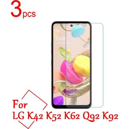3pcs Ultra Clear/Matte/Nano Anti-Explosion LCD Screen Protector Film Cover For LG Q51 K51 K42 K52 K62 Q92 K92 Protective Film