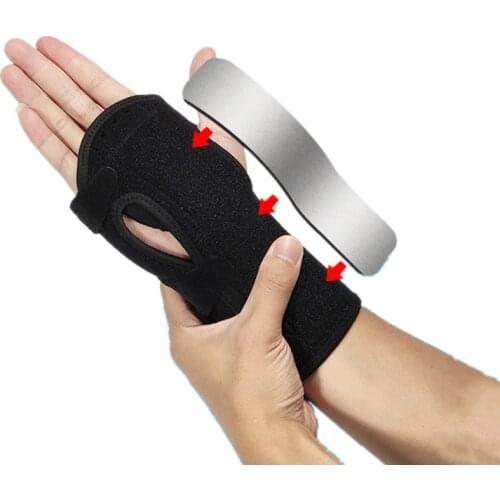 1PCS Elastic Gym Wrist Brace Support Hand Left Right Upgrade Carpal Tunnel Strap Bowling Drawing Mouse Keyboard Wristband Wrap