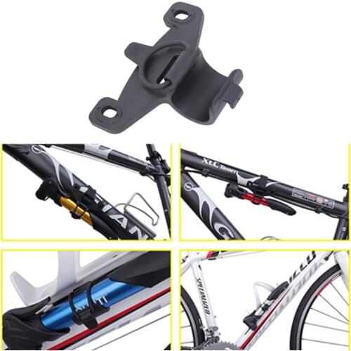 2pcs Bicycle Air Pump Clip Inflator Holder Mount Elastic Band MTB Road Bike Supplies for 20mm Diameter Inflators Outdoor Cycling