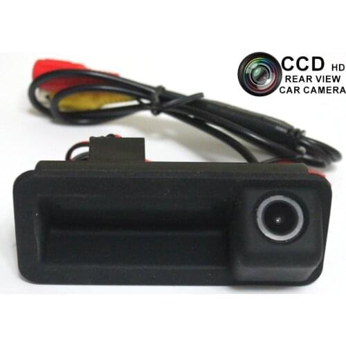 Car Trunk Handle Reversing Rear View Camera for FORD FOCUS Mondeo Range Rover Wide Angle Night Vision Parking Line Backup Camera