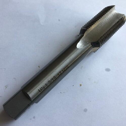 Free shipping of American standard 1pc of HSS6542 made 1-1/16"-8/12/16/18/20/28 UN standard machine tap for metal threading