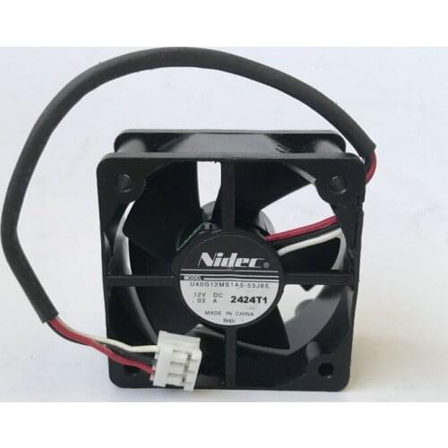 Nidec U40G12MS1A5-53J65 4020 40x40x20mm 4cm DC 12V 0.03A Ultra-quiet Server Inverter Cooling Fan