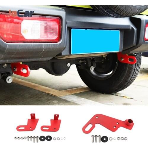 Car Front Bumper Trailer Towing Hook Kit Fit For Suzuki Jimny 2019 2020 2021 Car External Accessory Styling