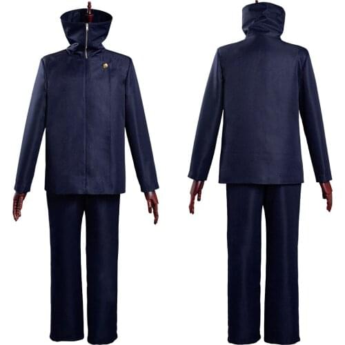 Anime Jujutsu Kaisen-Toge Inumaki Cosplay Costume School Uniform Outfits Halloween Carnival Suit