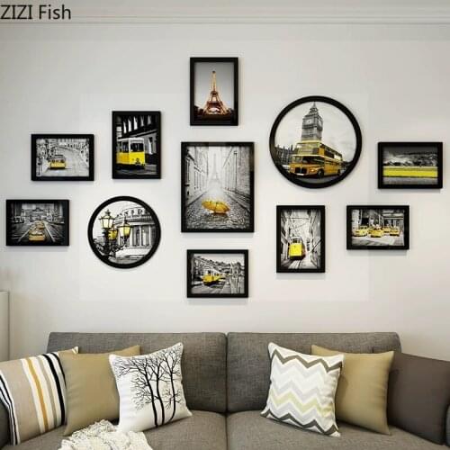 Creative Living Room Wall Pendant Modern Simple Home Wall Decoration Bedroom Wall Decoration Green Plant Pattern Wedding Decor