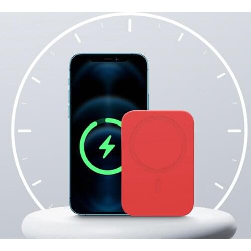 Soft Silicone Case For Battery Pack Shockproof Protective Cover For Megsafe Battery Pack