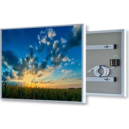 Cold Fighting 60x120mm 720W image heater picture heating panel on sale far infrared