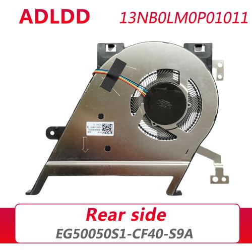 New laptop CPU cooling fan Cooler Notebook PC for ASUS VivoBook S15 S531FA S532FL 13NB0LM0P01011 SUNON EG50050S1-CF40-S9A