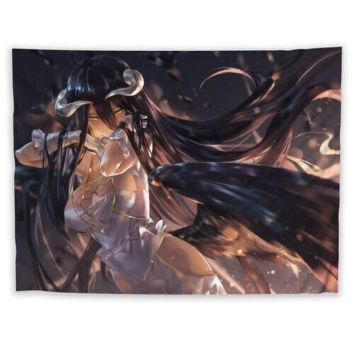 Overlord Albedo Tapestry Art Wall Hanging Home Decor