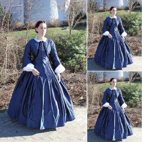 On sale SC-271 Victorian Gothic/Civil War Southern Belle Ball Gown Dress Halloween dresses Sz US 6-26 XS-6XL