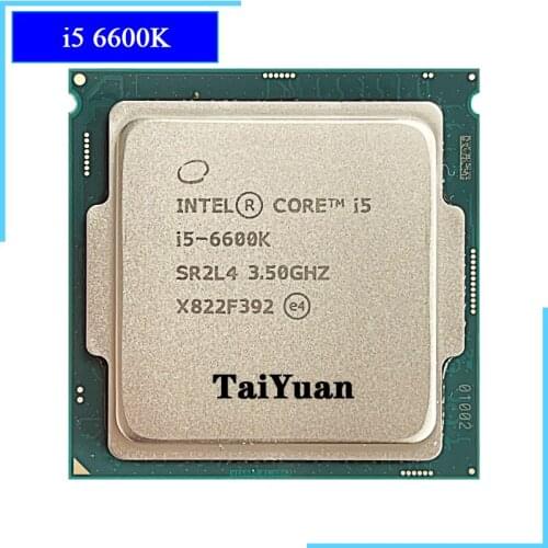 Intel Core i5-6600K i5 6600K 3.5 GHz Quad-Core Quad-Thread CPU Processor 6M 91W LGA 1151