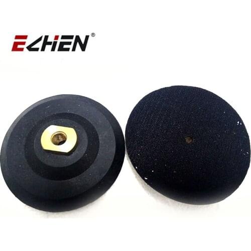 Rubber Backer for Polishing Pads M14 5/8"-11 Thread Diamond Tools For Stone Angle Grinder Hand Wet Polisher