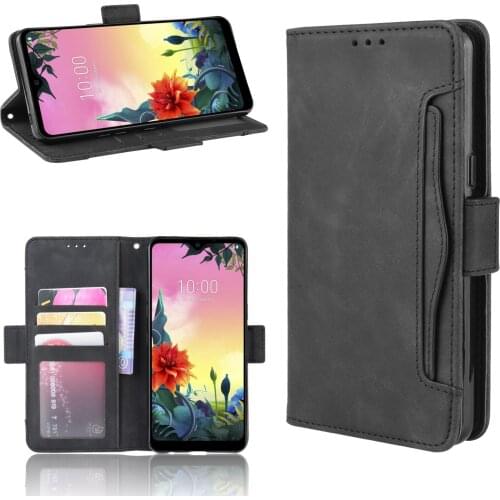 For LG K50S Case 6.5 inch Multi-function card slot Leather Book Flip Design Wallet Cover for LG K50s X540EMW Cases