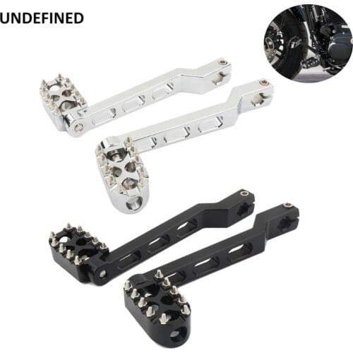 Heel Toe Shift Lever w/ Shifter Pegs MX Offroad for Harley Touring Road King Street Glide Softail Fatboy FLST FLT FLHT 88-2020