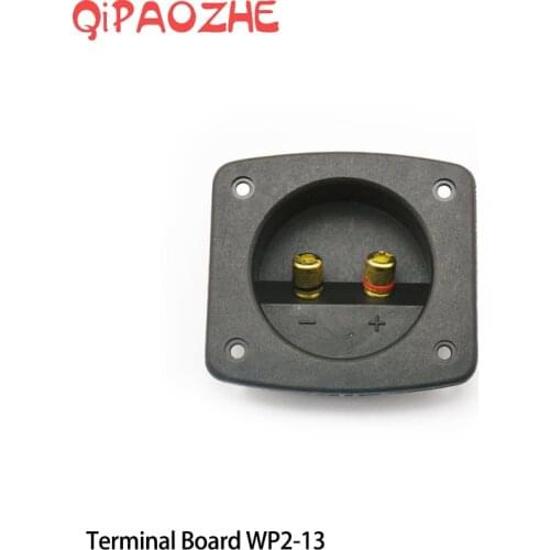 Audio Cable Connector Panel Junction Box Two Terminal Copper Wiring Board DIY