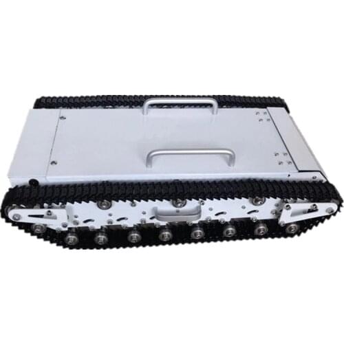 Tank WT500 Big Tank tracked tank car load carry more than 20kg obstacle-surmounting robot parts for DIY tank car Diy Tracked Cra