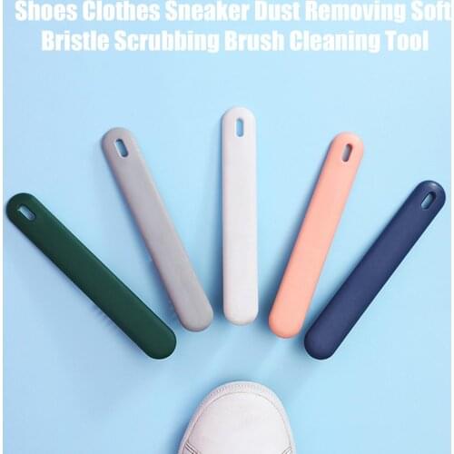 Shoes Clothes Sneaker Practical Dust Removing Soft Bristle Scrubbing Brush Remover Household Cleaning Tool Accessories