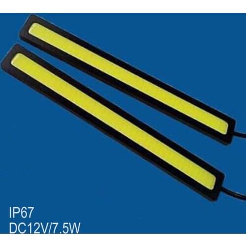 High quality DC12V COB Car Led Additional Brake Lights,Auto Led Decorative Lamp,Led Daytime Running light free shipping 2pcs/lot